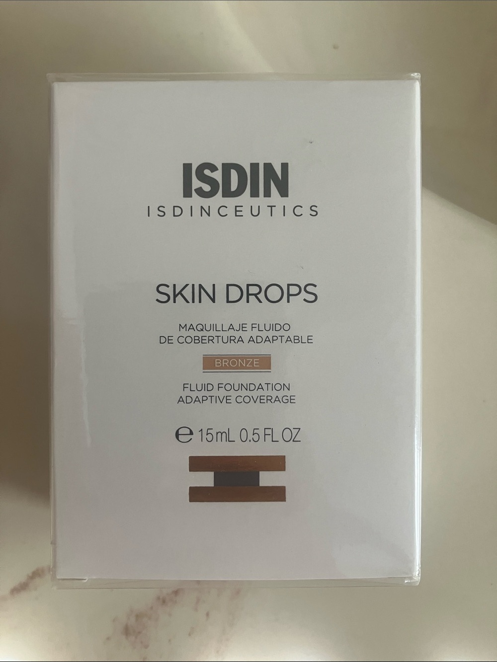 ISDIN Skin Drops Fluid Foundation - Bronze Shade